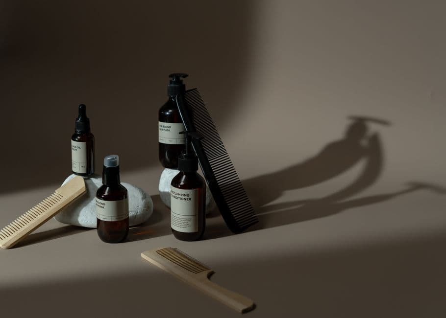 Haircare category illustration