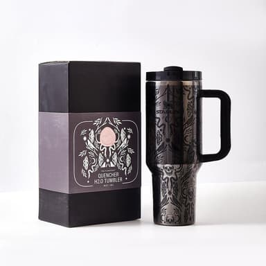 Stanley Halloween Quencher H2.0 FlowState 40oz Tumbler – Deadly Damask