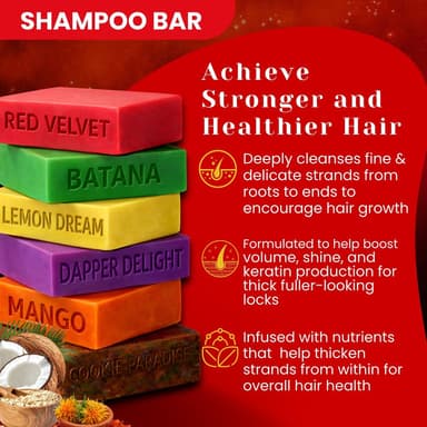 Shampoo Bar for Waves, Curls & Coarse Hair