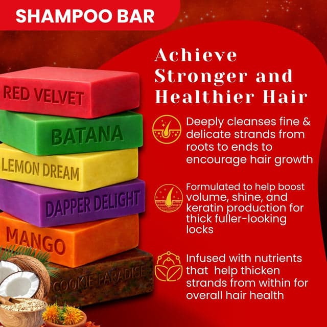 Shampoo Bar for Waves, Curls & Coarse Hair