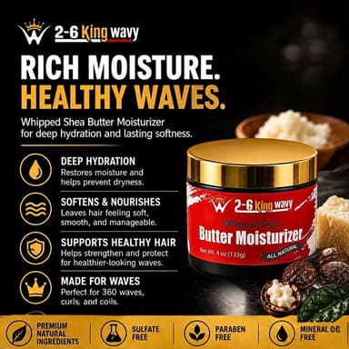 Whipped Shea Butter Moisturizer for Dry Hair®