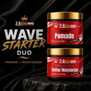 Wave Starter Duo: Pomade + Whipped Shea Butter Moisturizer