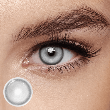 2DADOLL RUI & Cyber Grey Prescription Cosplay Colored Contact Lenses | 14.5mm