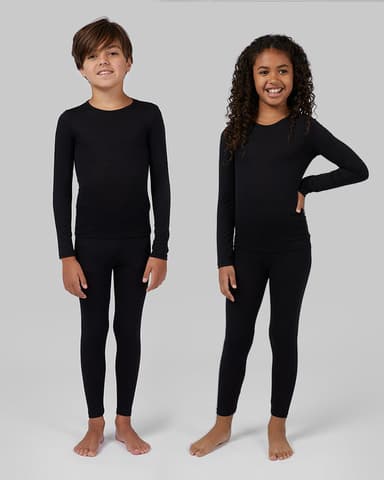 KIDS 2PC BASELAYER TOP & BOTTOM SET