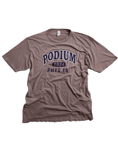 PODIUM Phys Ed T-Shirt - Purple