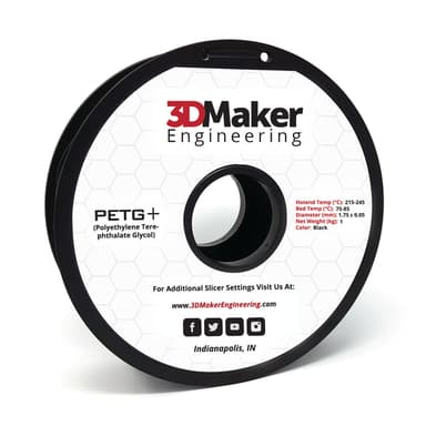 (B-Stock) PETG+ Pro Series 3D Printer Filament 1.75mm