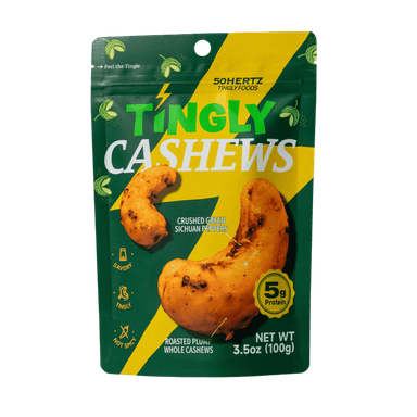 Tingly Sichuan Pepper Cashew (3.5oz)