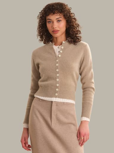 Betsy Classic Cashmere Cardigan