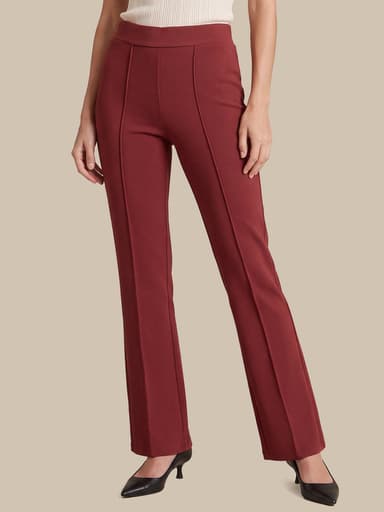 Luxe Ponte Straight Leg Pants