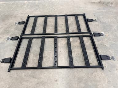 Fuso FGB71/FG84 Dual Cab Alloy Roof Rack/ Pod With 6 piece mount Kit