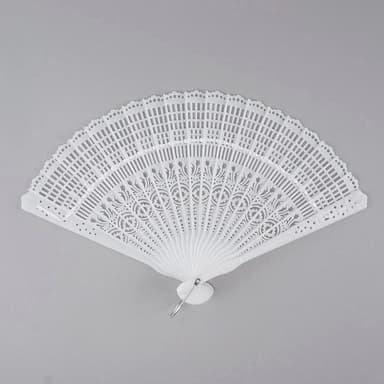 Plastic White Fan Stave Base
