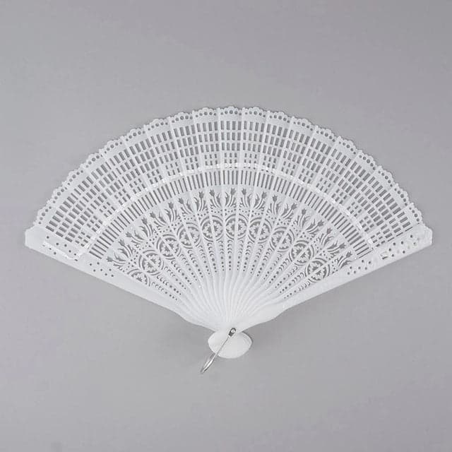 Plastic White Fan Stave Base