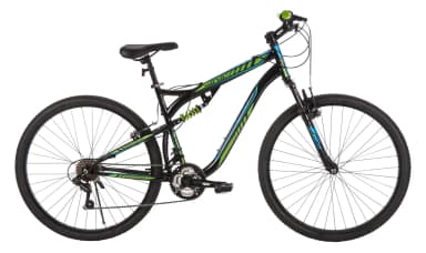 Huffy Men's Tocoa 27.5" 21-Speed Dual Suspension Mountain Bike