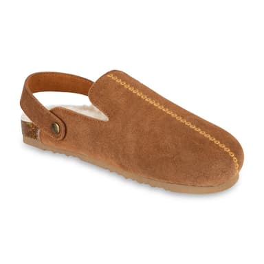 Men’s Acorn Suede Adjustable Clog