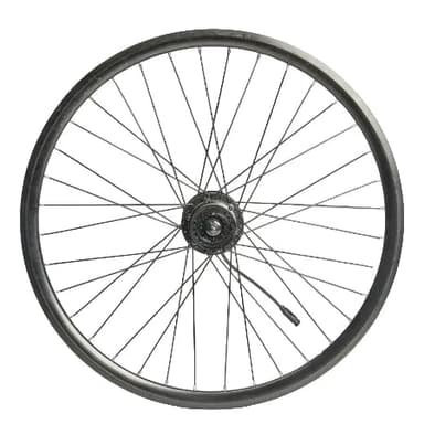 AIR 20 Rear wheel set black (20-inch MIVICE with flywheel)
