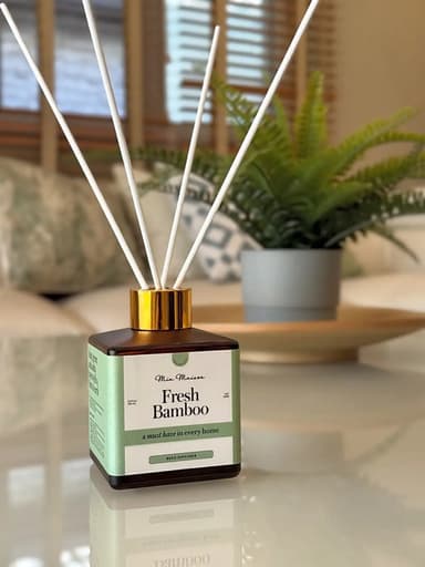 Mia Masion Reed Diffuser Square Amber 100ml