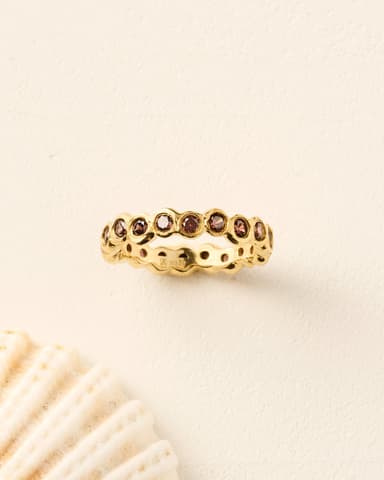 Amélia II Brown Ring