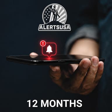 AlertsUSA Nat'l Threat Notification Srvc - 12M-b