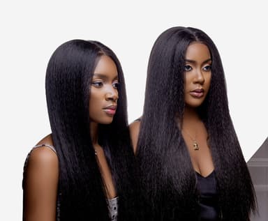 CiCi – Faux Kinky Straight Wig | 5×5 Lace Closure