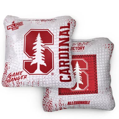 2027 Stanford Cardinal GameChanger™ OG White ACL Pro Cornhole Bags – Set of 4 Bags