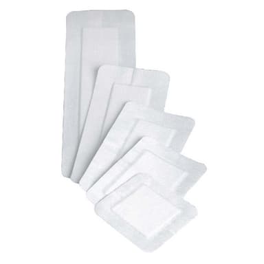 DeRoyal CovadermAdhesive Wound Dressing, 4" x 6" with 2-1/2" x 4" Pad