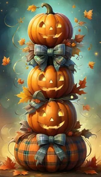 Happy Halloween - Paint by Numbers Kit
