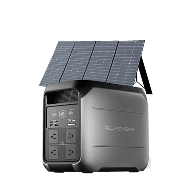 ALLPOWERS 1800W Solar Generator P1800 1024Wh with 400W Solar Panel