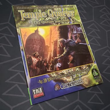 Temple Quarter: A City Quarters Sourcebook