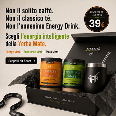 Kit Sport Yerba Mate – Energy, Endurance e Tazza con Bombilla