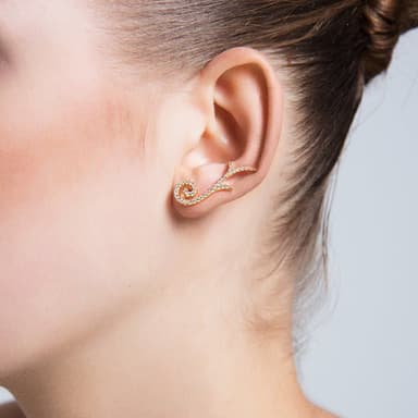 Branch Ear Cuffs in Gold
