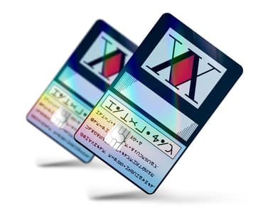 Hunter x Hunter Licence Card Holographic Credit Card Skin Cover