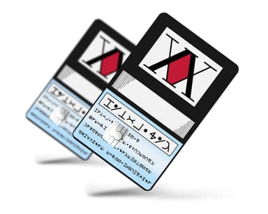 Hunter x Hunter Licence Card Credit Card Skin Cover