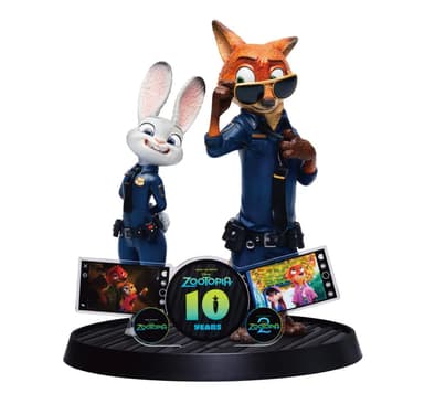 Zootopia - 10th Anniversary - Nick & Judy Memorial Figure [Happy-Kuji Last Prize]