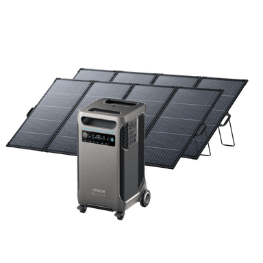 Anker SOLIX F3800 Solar Generator + 2× 400W Solar Panel