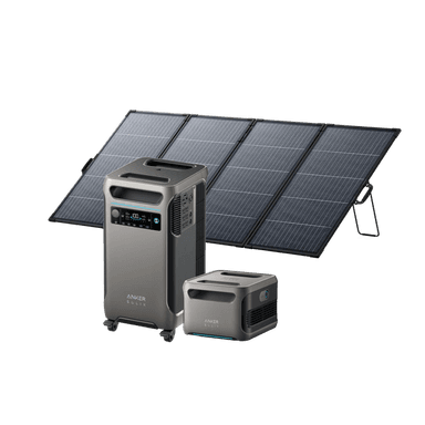 Anker SOLIX F3800 + Expansion Battery + 400W Solar Panel