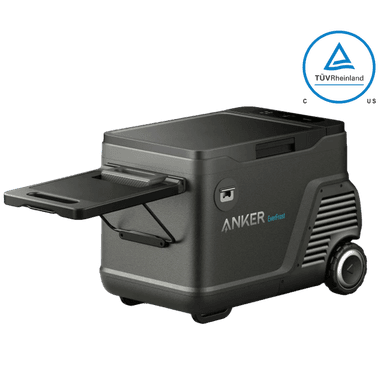 Anker EverFrost Portable Cooler 30 with New 299Wh Battery, Powered by AC/DC/Solar