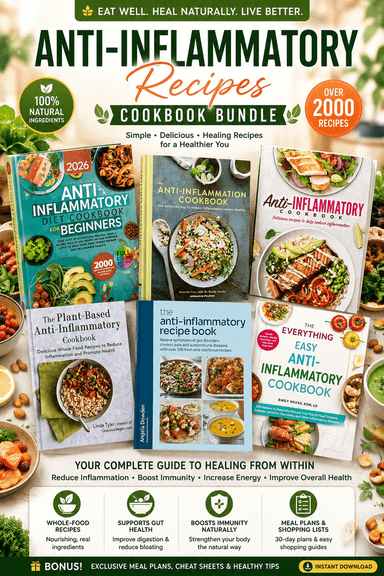 Latest Complete Anti-Inflammatory Recipes Cookbook Bundle [Claim Your Offer Now]