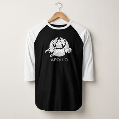 Vibe Higher Raglan Shirt — 3/4 Sleeve Baseball Tee
