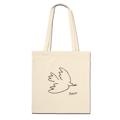 Pablo Picasso Dove of Peace 1949 artwork tote bag