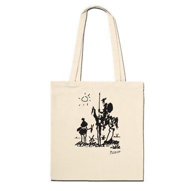 Pablo Picasso Don Quixote of La Mancha 1955 artwork tote bag