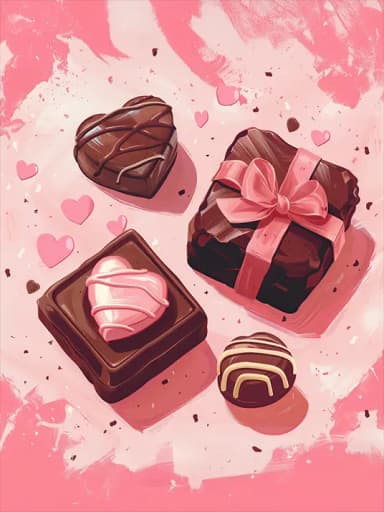 Valentine’s day chocolate