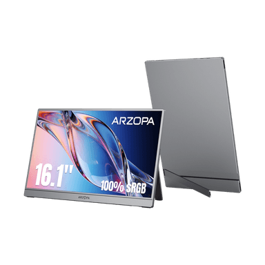 Arzopa Z1C 16.1" FHD 100%sRGB Best Portable Screen Gray