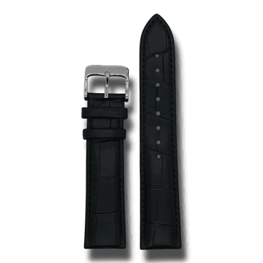 Villa black leather strap (select clasp)