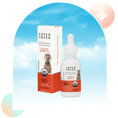 Pet Organic Full Spectrum CBD Oil - Bacon