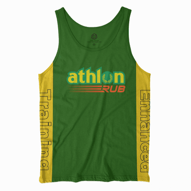 Athlon All Sports Rub Dry-Fit  Jersey - Green w Yellow