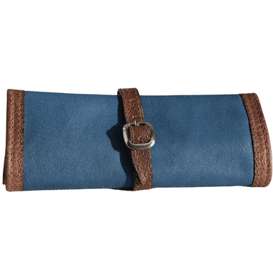 Leather Jewelry Travel Roll