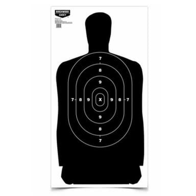 B-27 Silhouette Paper Targets