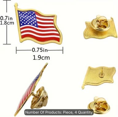 American Flag Lapel Pin