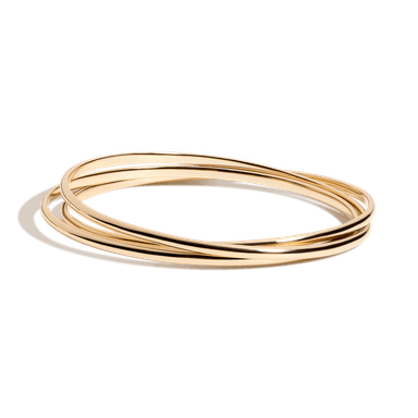 Interlocking Bangle Bracelet