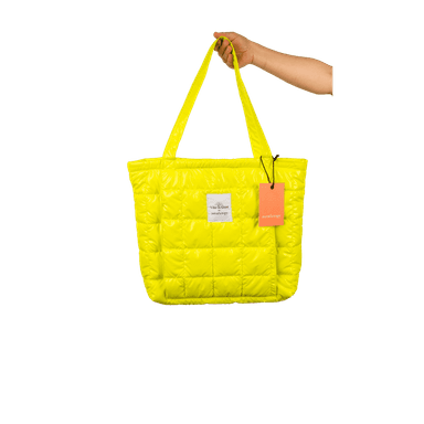 Vibe & Glow - Neon Yellow Tote Bag